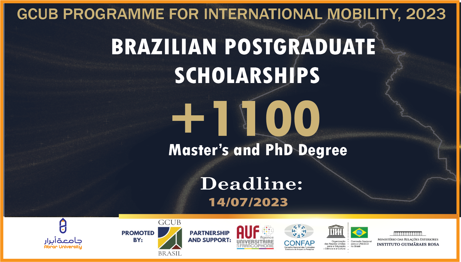 brazil, scholarship, postgraduate, Master, PhD, Doctorate